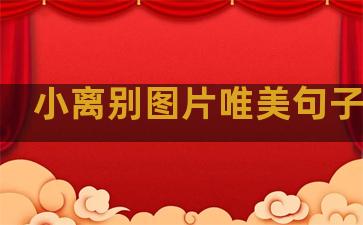小离别图片唯美句子温柔
